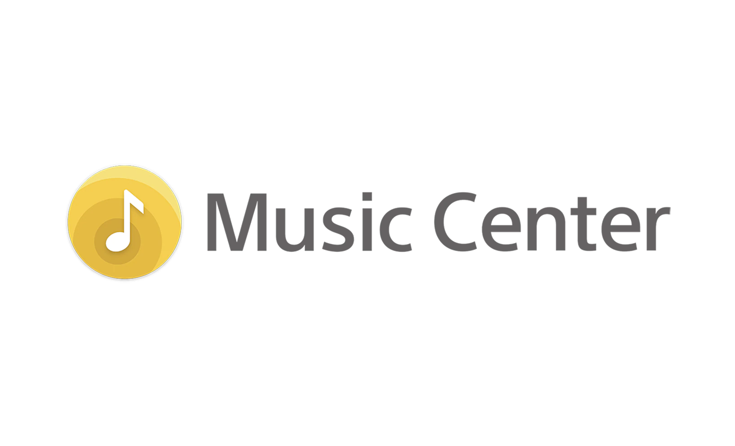 Imagine cu pictograma aplicatiei Sony l Music Center