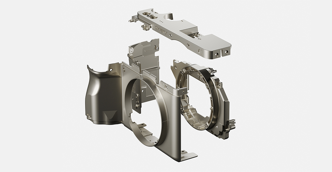 Imagine cu piesele din magneziu