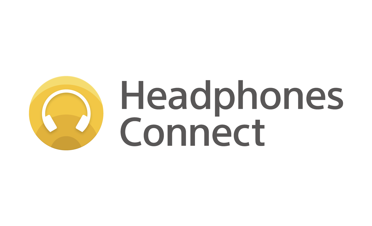 Imagine cu logo Headphones Connect