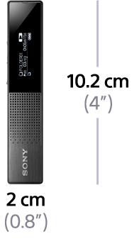 TX650: Reportofon digital din seria TX | ICD-TX650 | Sony Romania