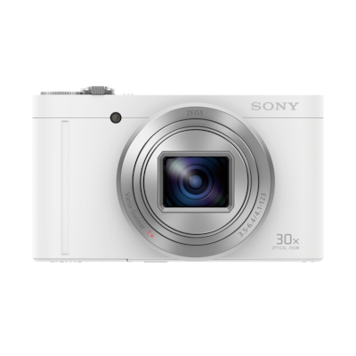 SONY DSC-WX500 ホワイト Cameră foto de mici dimensiuni şi cu zoom foarte puternic, cu Wi