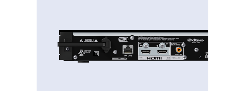 SONY Ultra HD ブルーレイ/DVDプレーヤー UBP-X800 Sony Ultra HDブルーレイプレーヤー UBP-X800 4Kアップコンバート