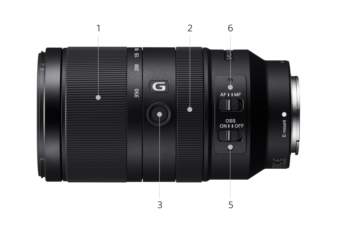 Obiectiv G OSS tip E la F4,5 - 6,3 de 70 - 350 mm | SEL70350G