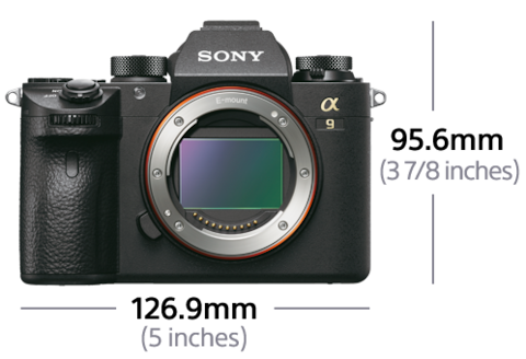 Cameră Full Frame Alpha 9, fără oglinzi şi cu senzor CMOS | ILCE-9