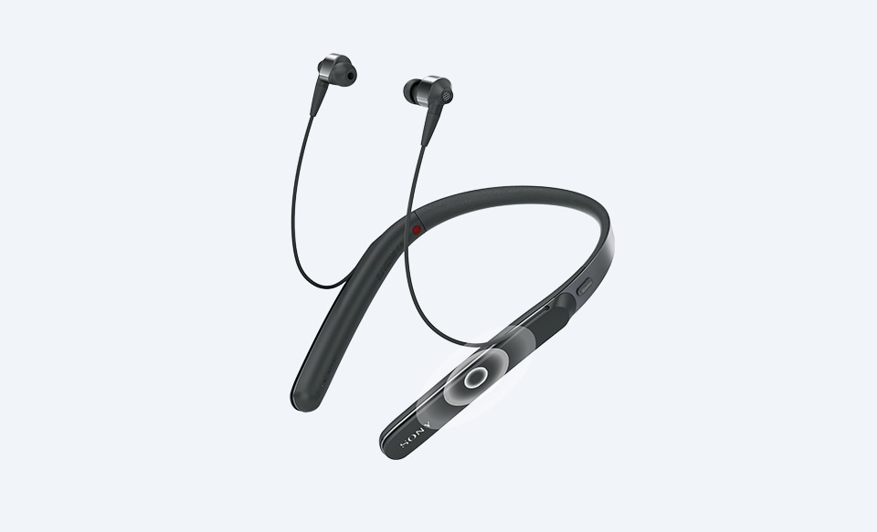 Căşti wireless Bluetooth pe după gât, cu funcţie de anulare a