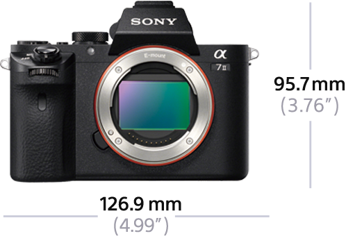 Cameră Full Frame cu stabilizarea imaginii pe 5 axe | ILCE-7M2