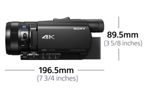 Cameră video HDR 4K cu focalizare automată hibridă rapidă