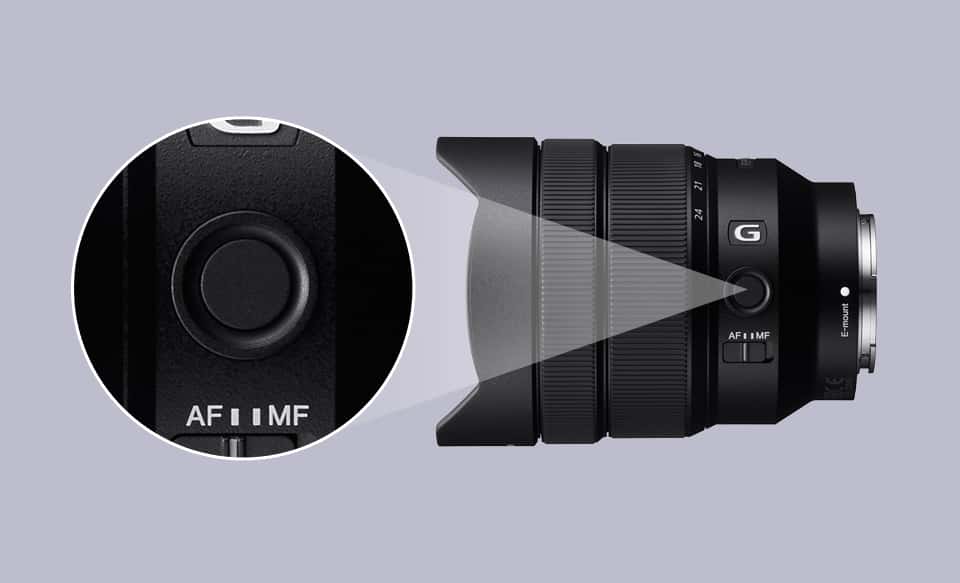 Obiectiv superangular cu zoom extins FE 12-24 mm din seria G