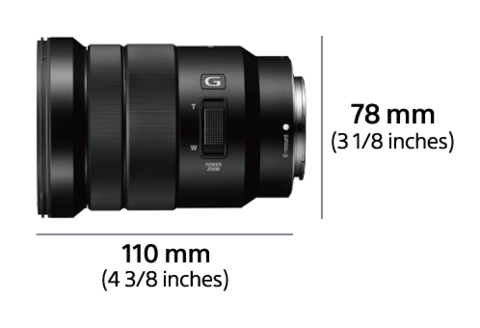 SONY SELP18105G （E PZ 18-105 F4 G OSS） SELP18105G | Obiectiv α | Sony Romania