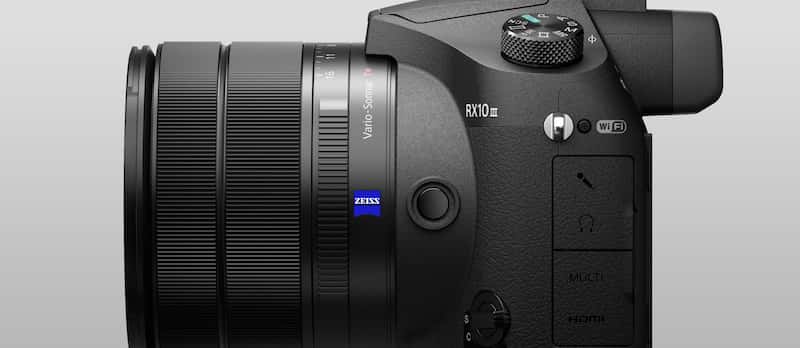 RX10 III cu obiectiv cu zoom de 24-600mm cu diafragmă largă F2.4-4