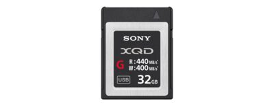 Card de memorie XQD seria G | XQD-G SERIES | Sony Romania