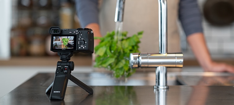 Mâner de fotografiere cu telecomandă wireless | GP-VPT2BT | Sony