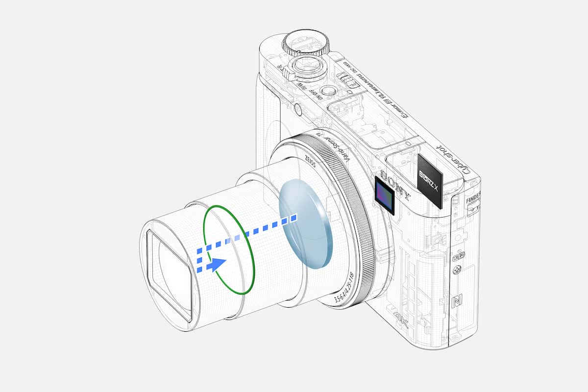 Cameră compactă HX99 cu zoom de 24-720 mm | DSC-HX99 | Sony Romania