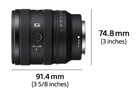 FE 16-25mm F2.8 G | SEL1625G | Sony Romania