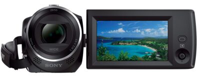 SONY HDR-CX240 米国版 Cameră cu obiectiv superangular | Fotografii panoramice | HDR