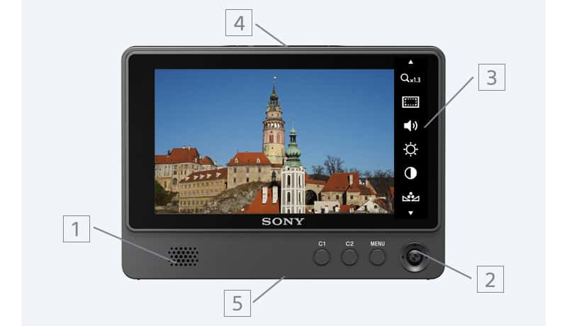 Monitor LCD de tip Clip-On, CLM-FHD5 | CLM-FHD5 | Sony Romania
