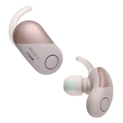 Căști sport intraauriculare cu adevărat wireless și cu funcție de