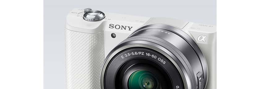 Cameră foto fără oglinzi | Cameră foto digitală HD mică | Sony