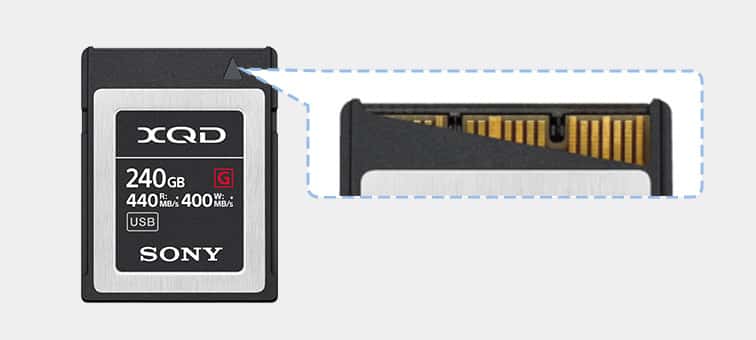 Card de memorie XQD seria G | XQD-G SERIES | Sony Romania